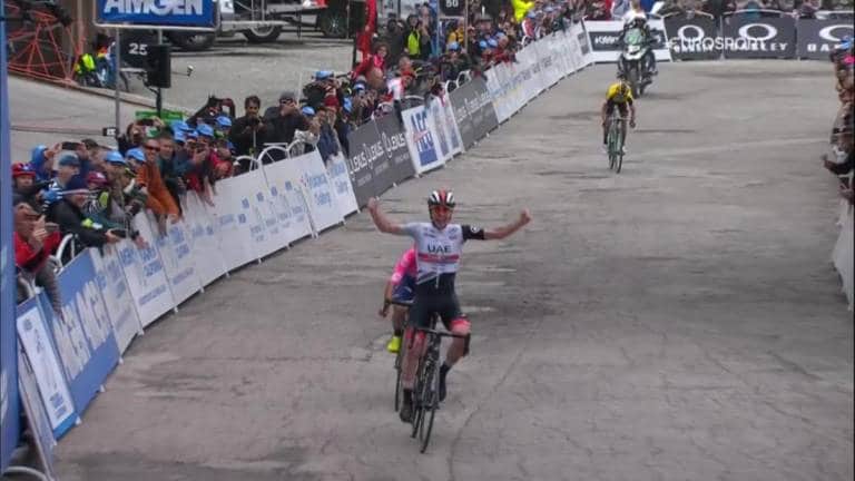 Tadej Pogacar nouveau leader s’offre l’étape reine