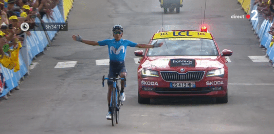 Nairo Quintana gagne une étape comme l'an dernier