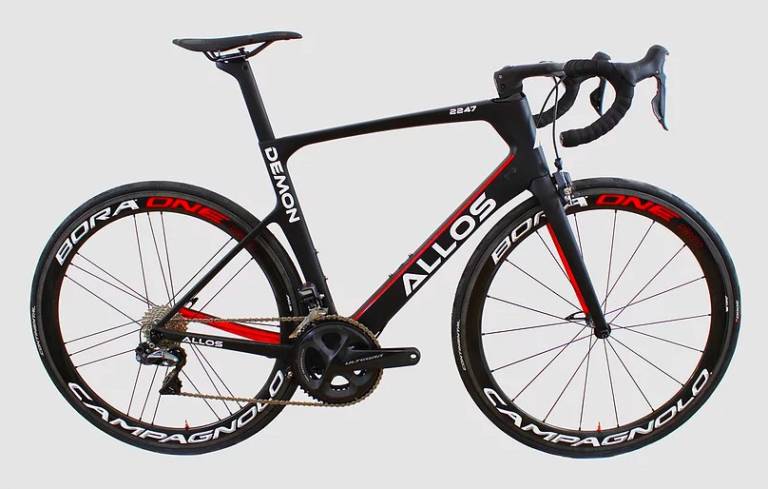 Test vélo de route : Allos Demon Di2 Ultegra