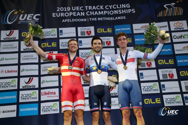 Benjamin Thomas champion d’Europe de l’omnium