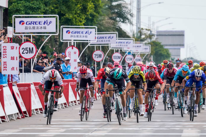 Fernando Gaviria gagne l'étape 1 du Tour of Guangxi