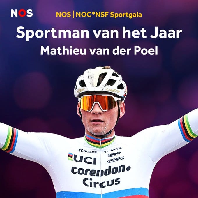 Mathieu van der Poel sportif des Pays-Bas 2019