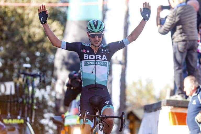 Emanuel Buchmann en solitaire sur le Trofeo Serra de Tramuntana