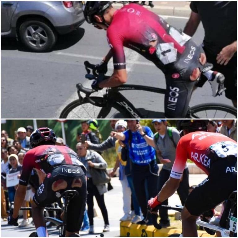 Vidéo : Egan Bernal évite le pire sur le championnat de Colombie