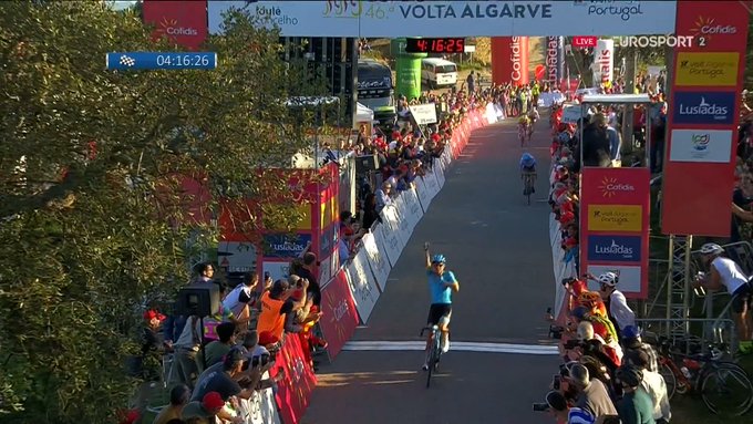 Miguel Angel Lopez gagne au Tour d’Algarve, Remco Evenepoel reste leader