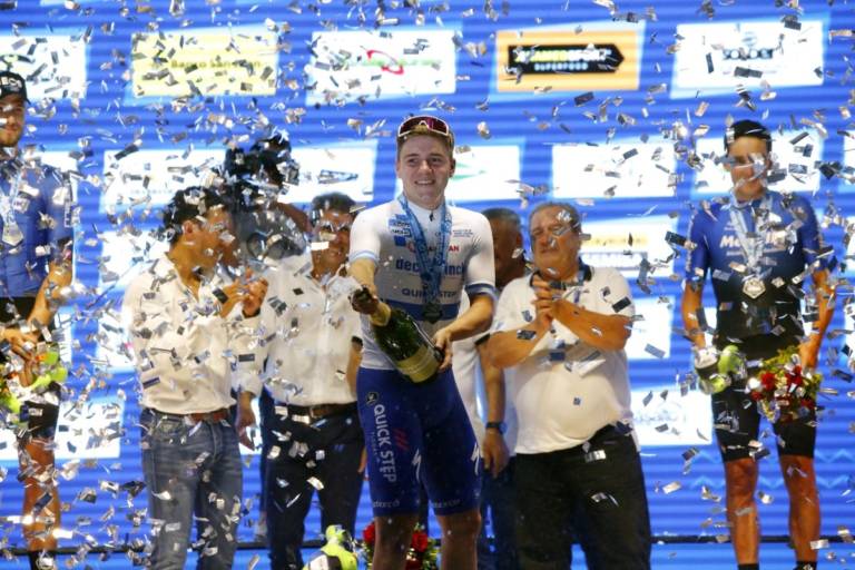 Remco Evenepoel : « Le plus jeune à gagner le Tour de San Juan »