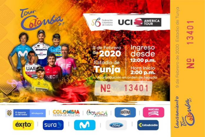 Tour de Colombie 2020 parcours et favoris