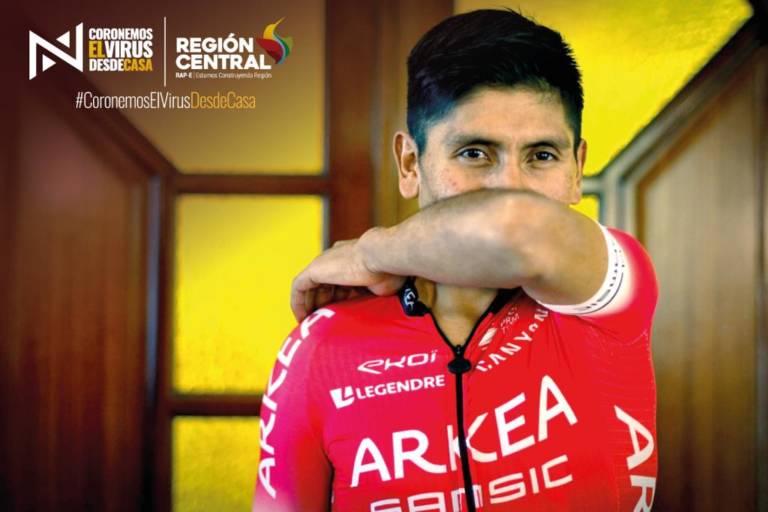 Nairo Quintana, porte-parole du coronavirus en Colombie