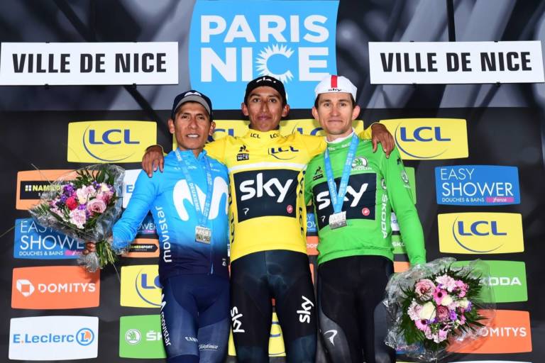 Les principaux engagés de Paris-Nice 2020