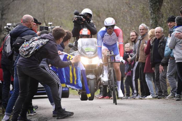 Thibaut Pinot a dû se contenter de la 26ème place sur la quatrième étape de Paris-Nice.