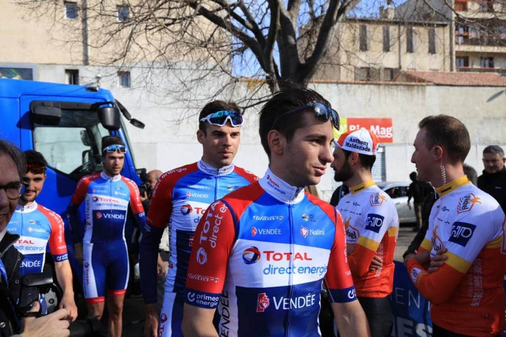 Maillot Sportful Niki Terpstra – Team Total Direct Energie, Blanc Taille M (occasion)