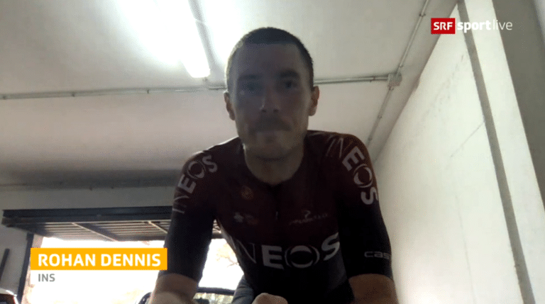 Rohan Dennis le plus rapide sur l’étape 1 du Tour de Suisse virtuel
