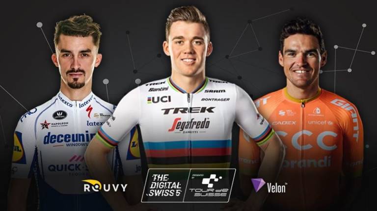La liste des coureurs engagés à la Digital Swiss 5