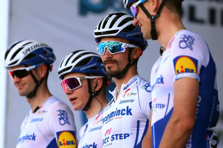 Julian Alaphilippe, Vincenzo Nibali, Romain Bardet sur le Tour de Suisse virtuel