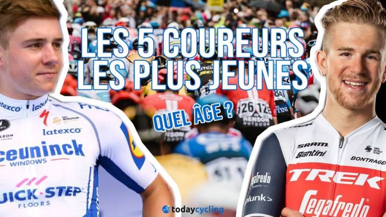 Les coureurs les plus jeunes du peloton World Tour (vidéo)