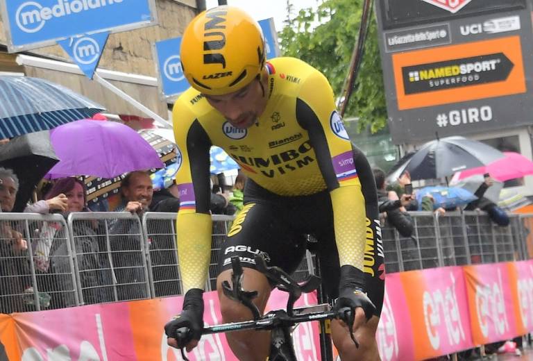 Primoz Roglic prévoit une reprise sur les routes françaises