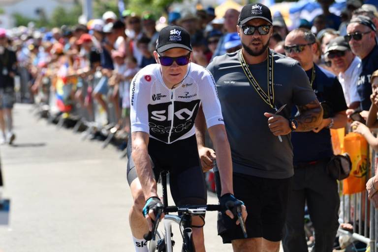 Il y a un an… Chris Froome chutait sévèrement au Critérium du Dauphiné