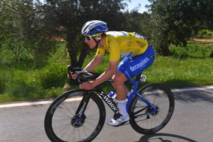 Remco Evenepoel dans l'équipe Deceuninck-Quick Step pour le Tour de Burgos