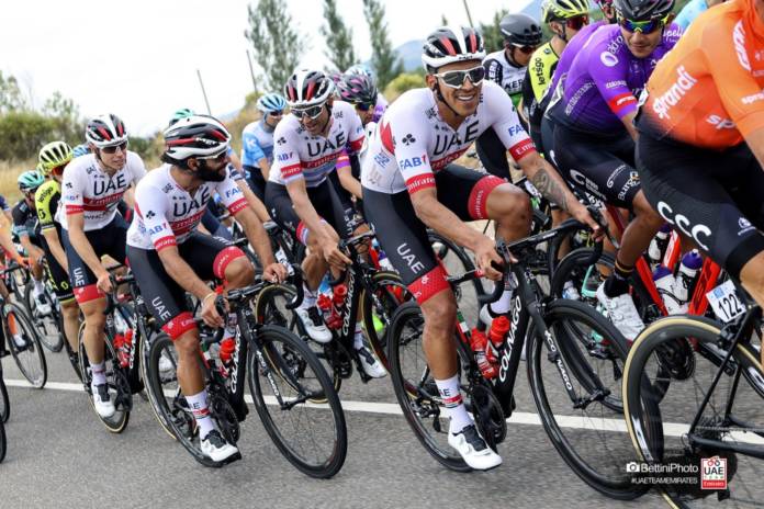 Tour de Burgos continue sans trois coureurs d'UAE Team Emirates