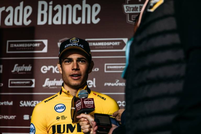 Wout van Aert va reprendre la saison aux Strade Bianche