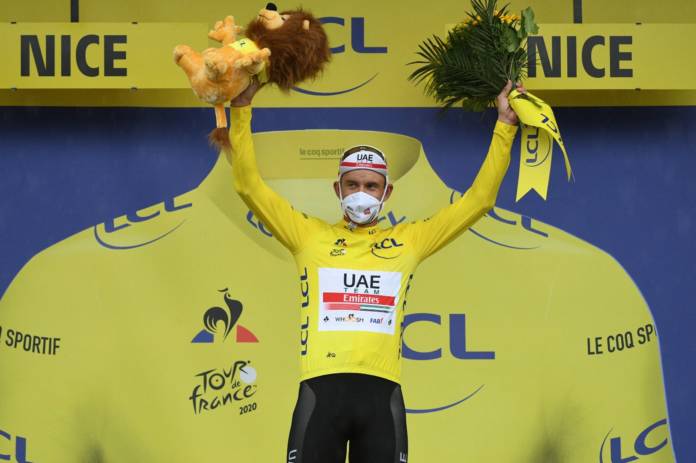 Alexander Kristoff premier maillot jaune du Tour de France 2020
