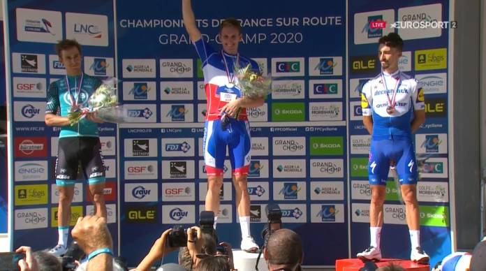Arnaud Démare champion de France pour la 3e fois de sa carrière