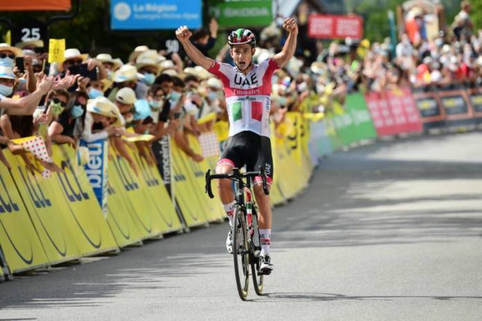 Critérium du Dauphiné étape 3 remportée par Formolo