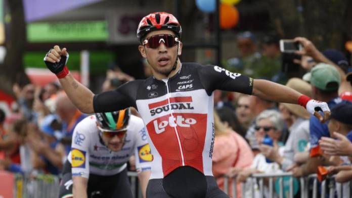 Caleb Ewan a remporté la 1e étape du Tour de Wallonie.