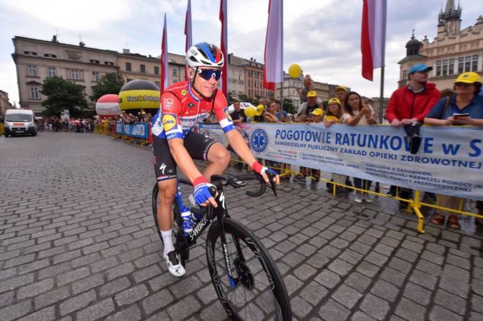 Fabio Jakobsen chute Tour de Pologne