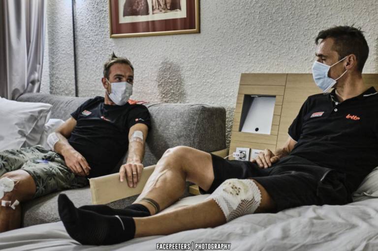 Philippe Gilbert se fracture la rotule sur la 1e étape du Tour de France