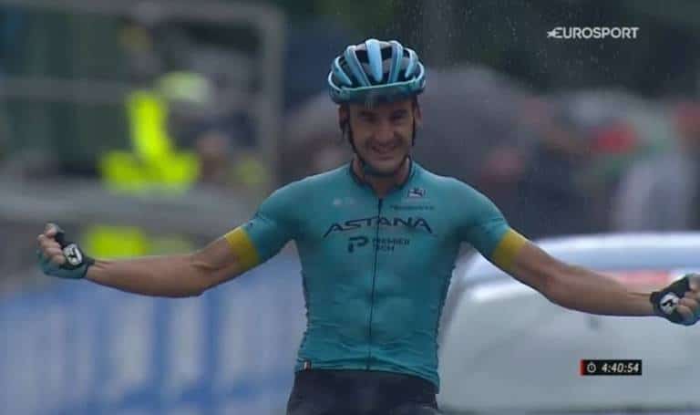 Gorka Izagirre s’impose en solitaire sur le Gran Trittico Lombardo