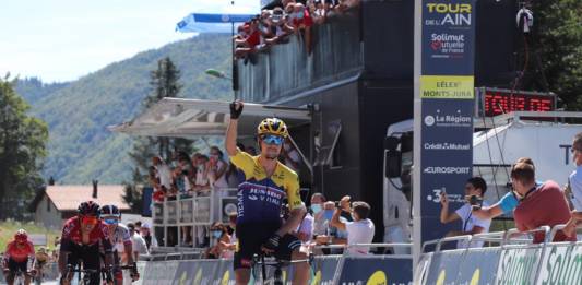 Primoz Roglic a remporté la 2e étape du Tour de l'Ain 2020