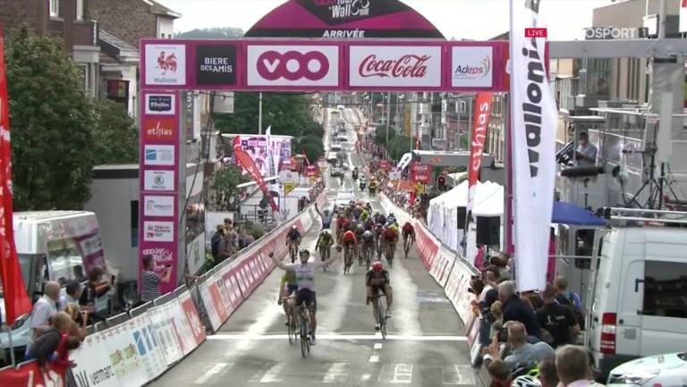 Sam Bennett gagne la 3e étape du Tour de Wallonie, Arnaud Démare leader