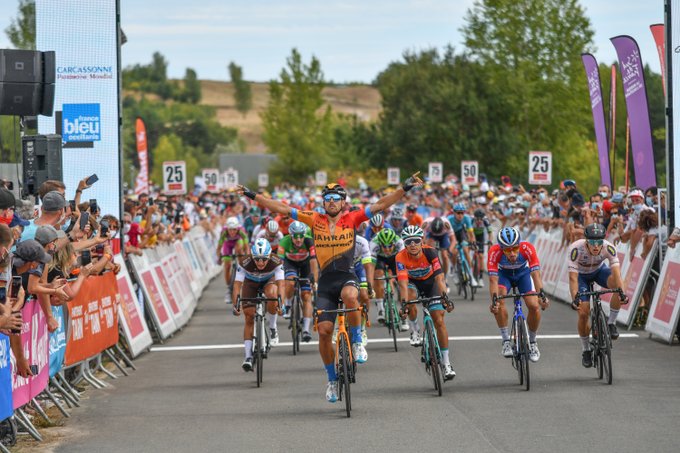 Route d'Occitanie étape 2 remportée par Sonny Colbrelli
