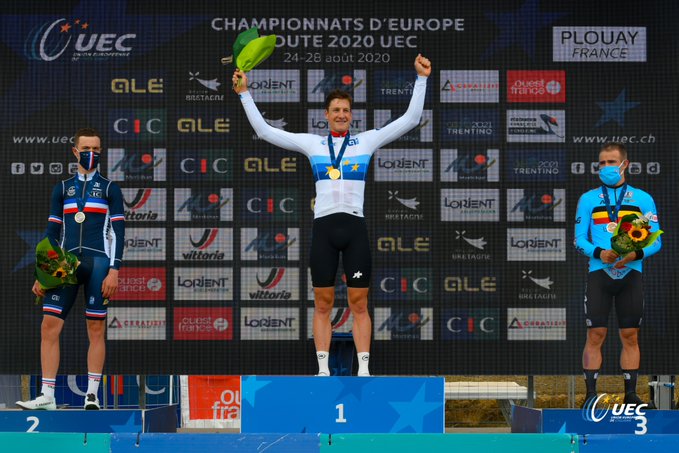 Stefan Küng remporte le championnat d’Europe du chrono, Rémi Cavagna 2e