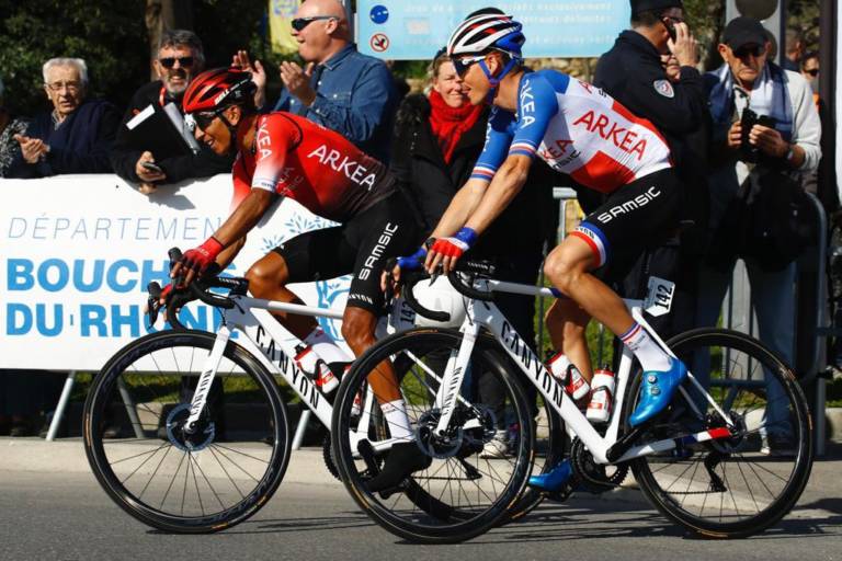 Quintana, Barguil leaders du Team Arkéa-Samsic au Critérium du Dauphiné