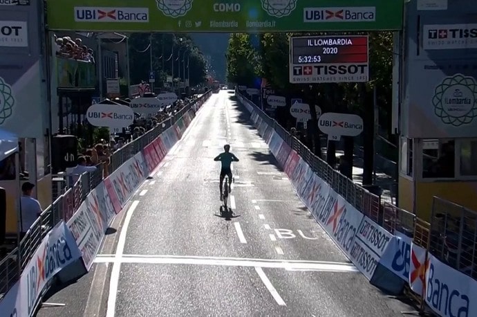 Victoire de Jakob Fuglsang sur le Tour de Lombardie 2020