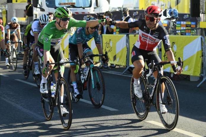 Caleb Ewan vainqueur au sprint de la 11e étape