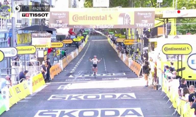 Soren Kragh Andersen remporte la 14e étape du Tour de France