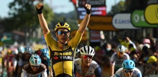 Wout van Aert continue à briller sur le Tour de France