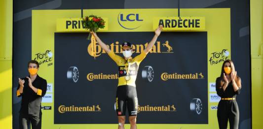 Tour de France 2020 Wout Van Aert vainqueur d'étape