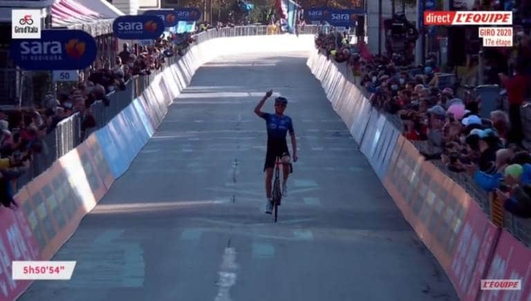 Ben O’Connor remporte la 17e étape du Giro 2020