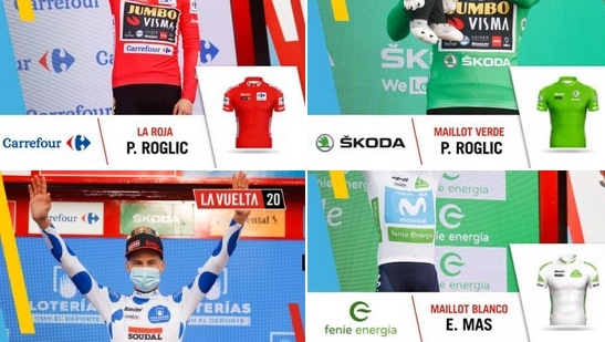 Classement complet étape 5 Vuelta 2020