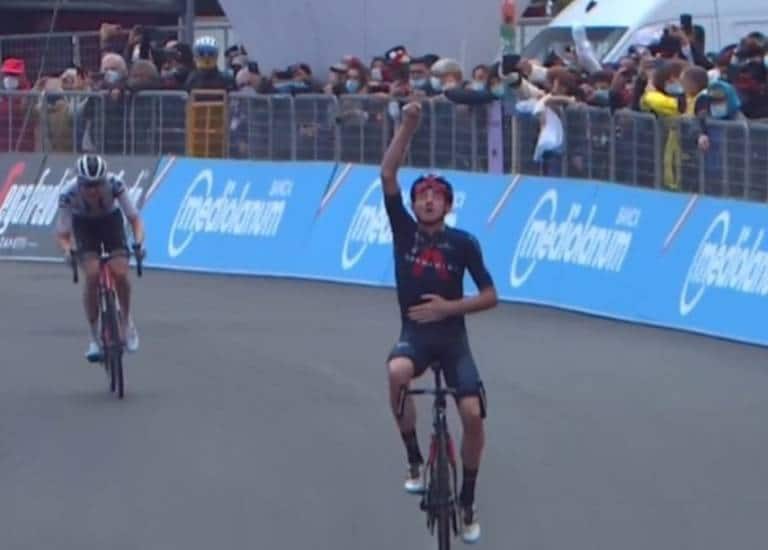 Geoghegan Hart remporte la 15e étape du Giro 2020 et Almeida toujours en rose