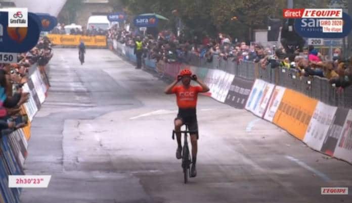 Victoire de Josef Cerny sur la 19e étape du Giro 2020
