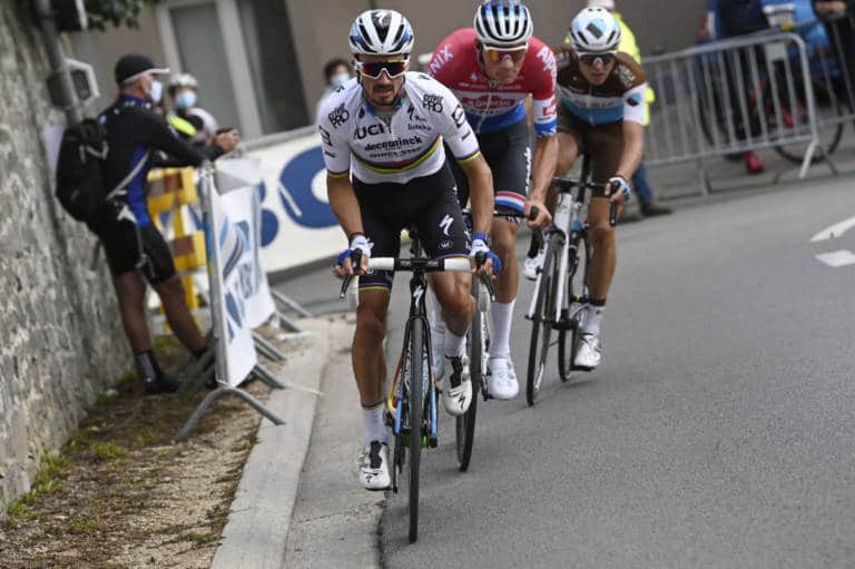 Julian Alaphilippe : « Je ne m’attendais pas à gagner aujourd’hui »