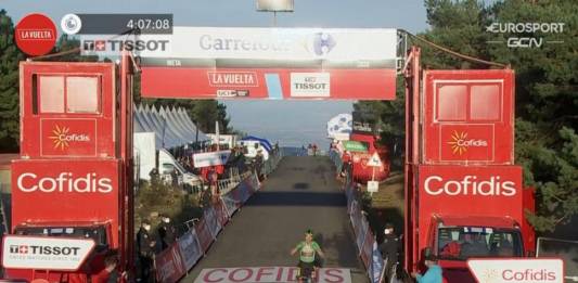 Victoire de Primoz Roglic sur la 8e étape de la Vuelta 2020