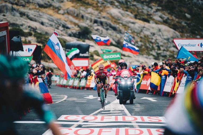 Huis clos pour les arrivées au sommet de la Vuelta