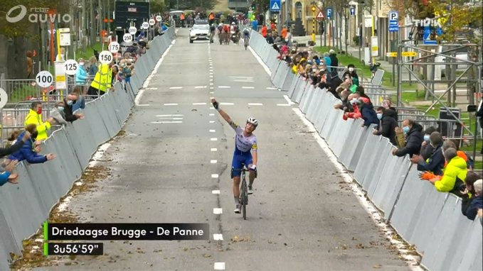 Yves Lampaert vainqueur en solitaire d’AG Driedaagse Brugge-De Panne