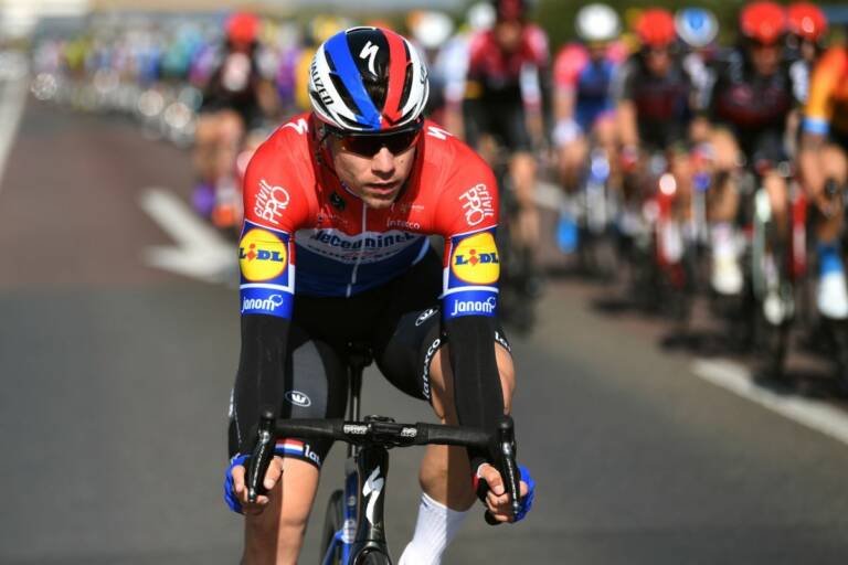 Fabio Jakobsen de retour à l’entraînement sur un vélo de route